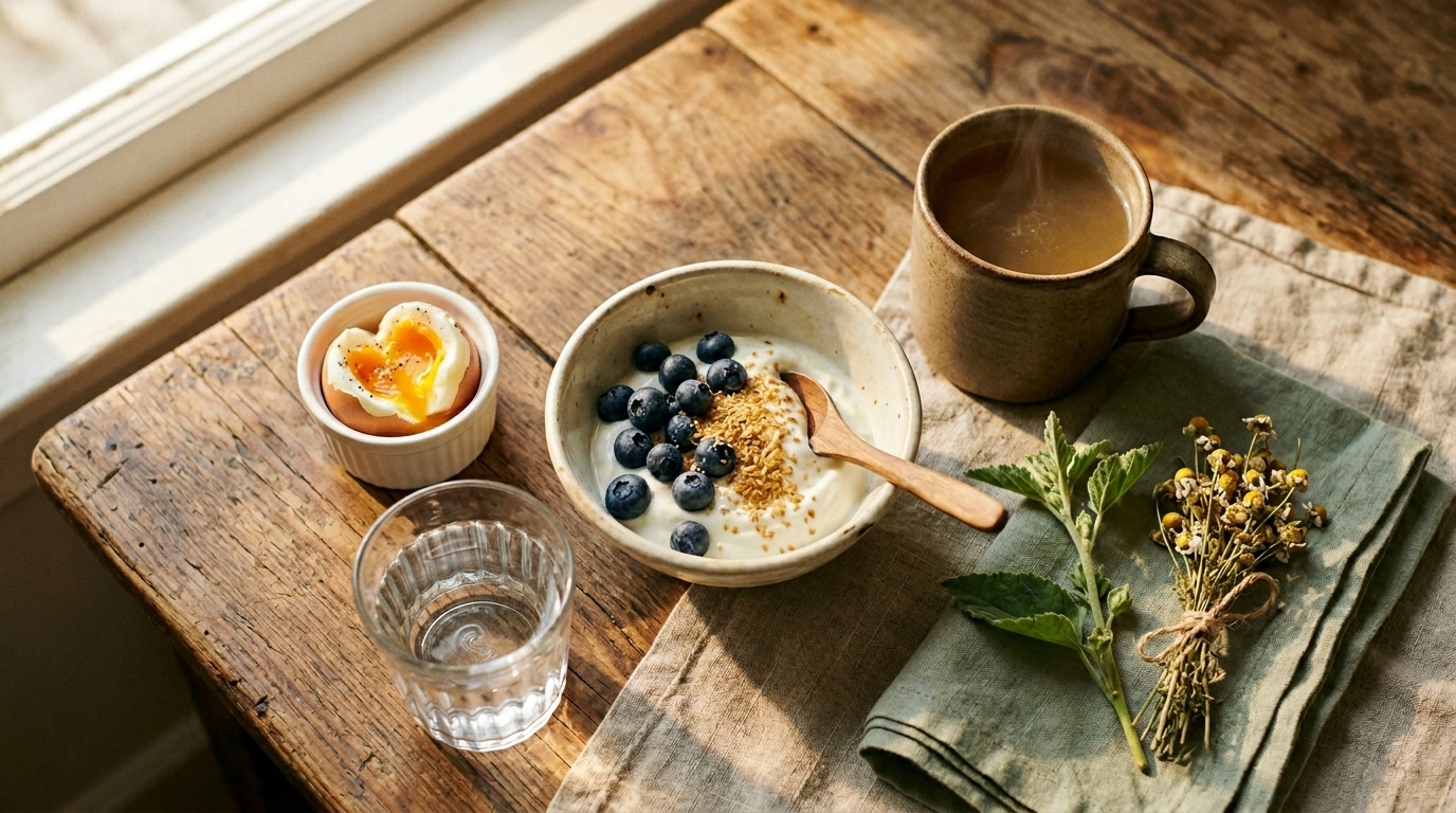 Post-viral gut recovery in children — a gentle morning breakfast